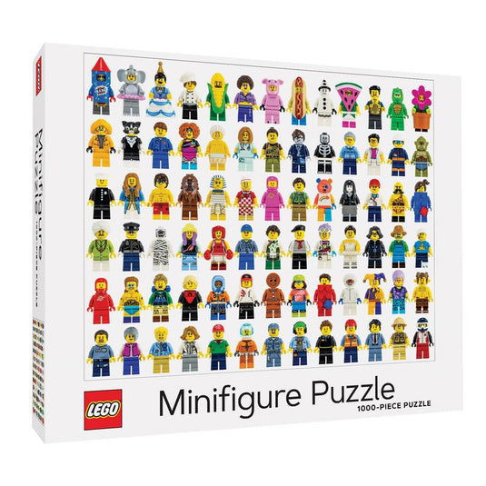 LEGO Minifigure Puzzle 1000 Piece Jigsaw Puzzle - 1