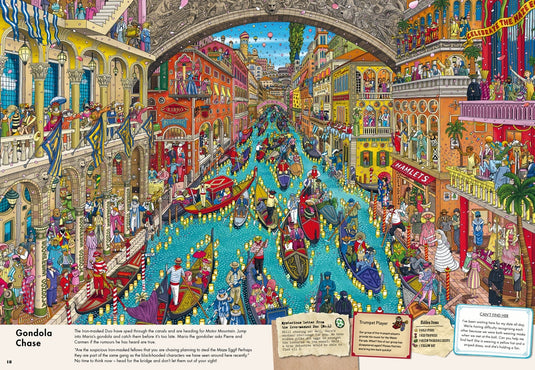 Pierre the Maze Detective: The Curious Case of the Castle in the Sky Jigsaw Puzzle by Laurence King