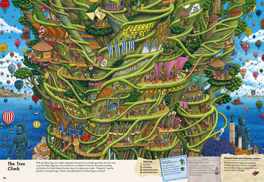 Pierre the Maze Detective: The Curious Case of the Castle in the Sky Jigsaw Puzzle by Laurence King