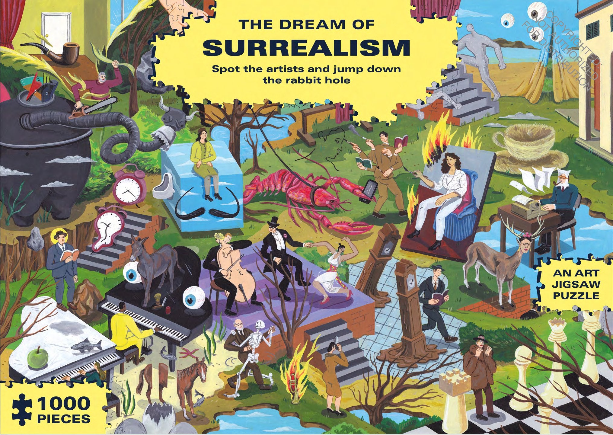 The Dream of Surrealism 1000 Piece Jigsaw Puzzle
