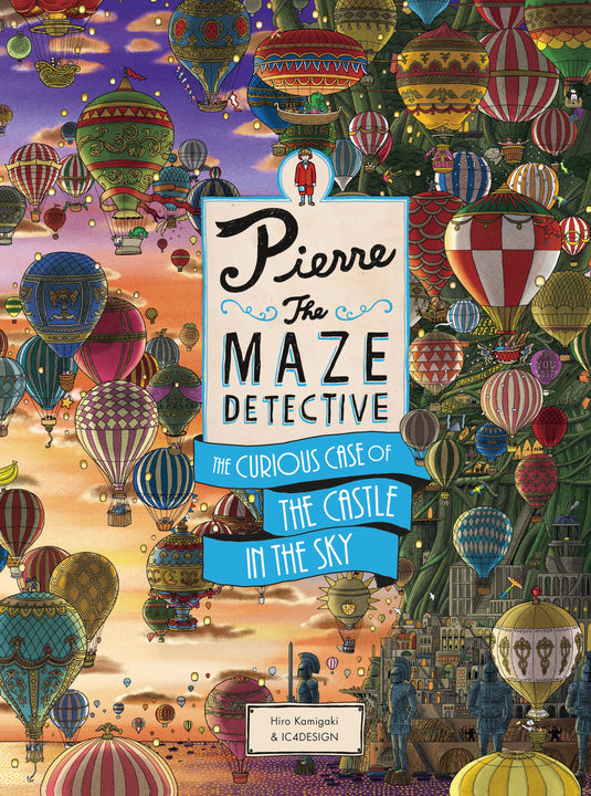 Pierre the Maze Detective: The Curious Case of the Castle in the Sky Jigsaw Puzzle by Laurence King
