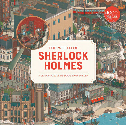 The World of Sherlock Holmes 1000 Piece Jigsaw Puzzle - 1