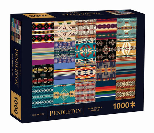 The Art of Pendleton Patchwork 1000 Piece Jigsaw Puzzle - 1