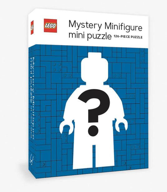 LEGO Mystery Minifigure Mini Puzzle (Blue Edition) 126 Piece Jigsaw Puzzle - 1