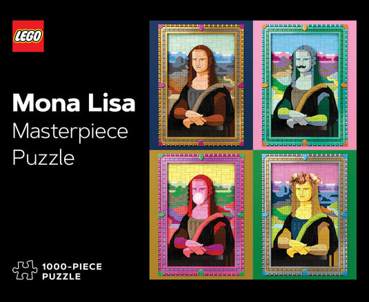 LEGO Masterpiece Puzzle: Mona Lisa 1000 Piece Jigsaw Puzzle - 1