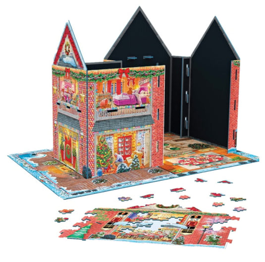 Christmas House (3D) 1100 Piece Jigsaw Puzzle by Eurographics - 5