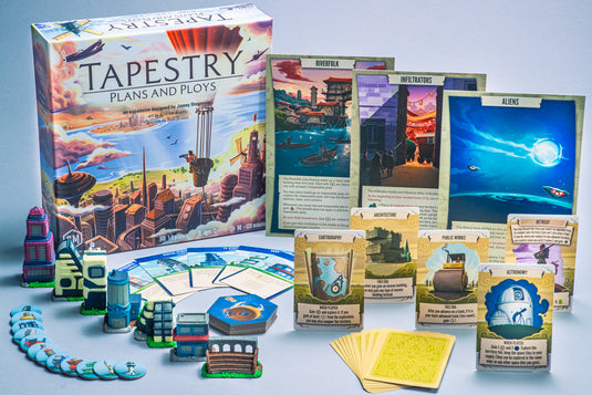 Tapestry: Plans & Ploys Board Game Expansion by Stonemaier Games