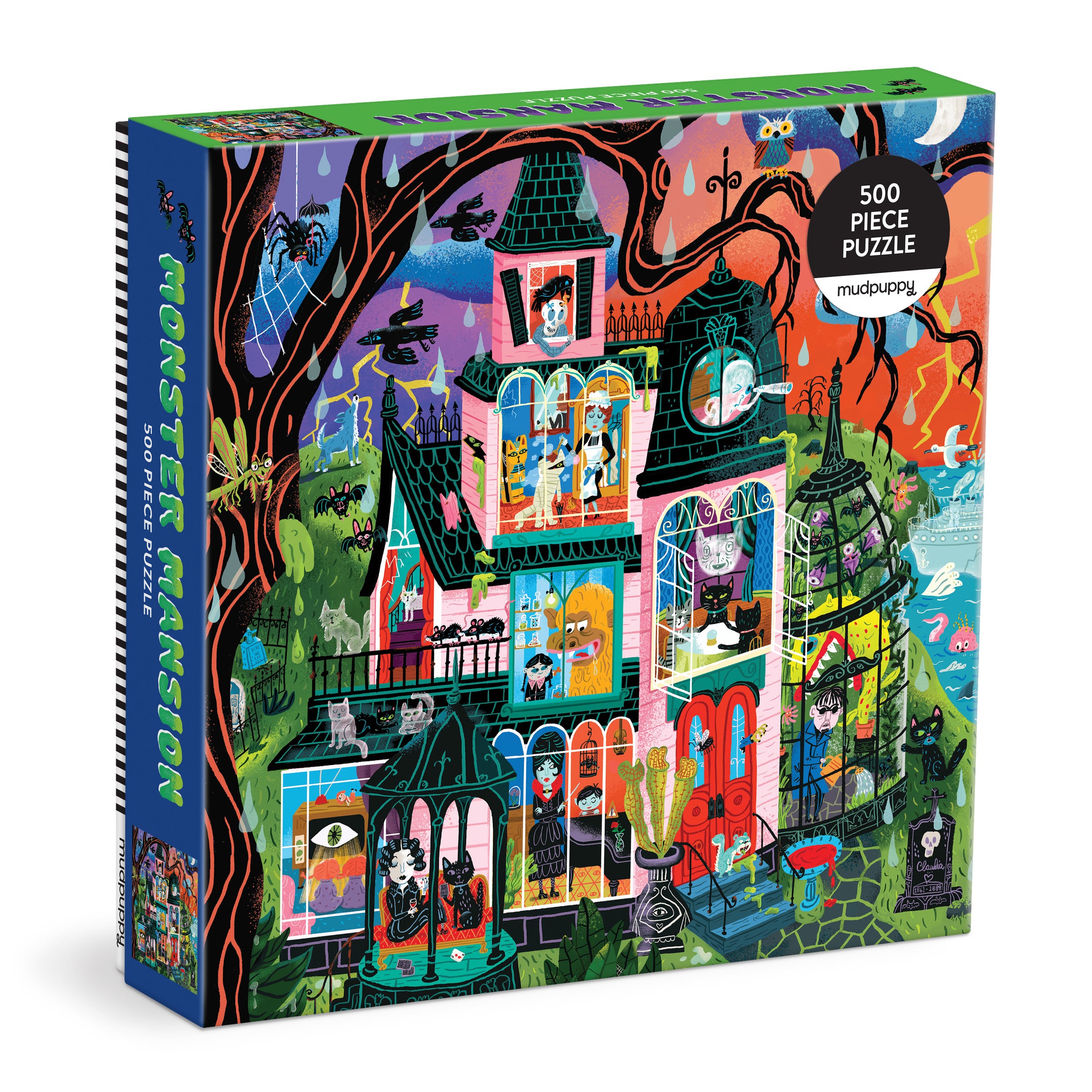 Monster Mansion 500 Piece Family Puzzle