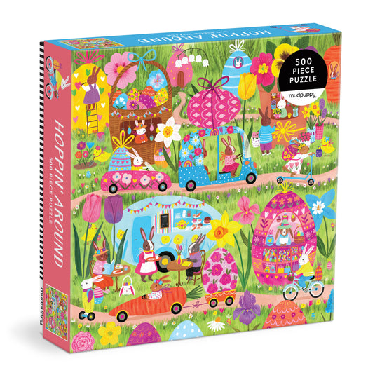 Hoppin' Around 500 Piece Family Puzzle
