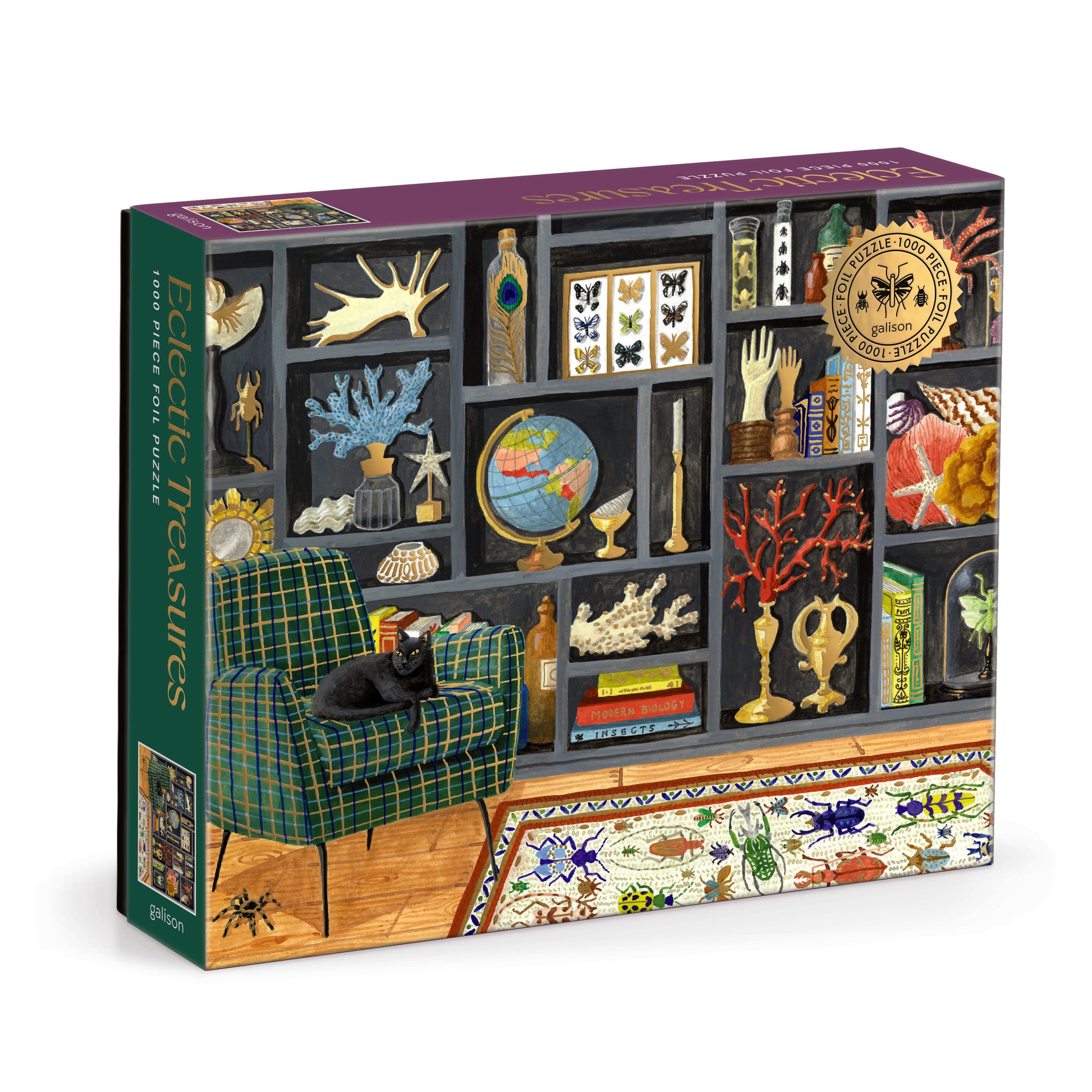 Eclectic Treasures 1000 Piece Foil Puzzle