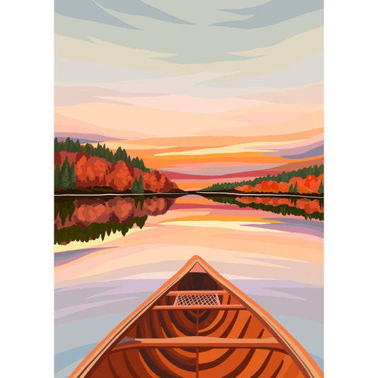 Canoeing at Dawn - 4