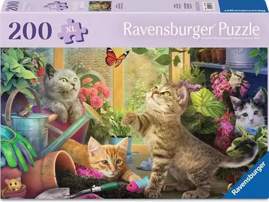 Cheeky Cats 200 Piece Jigsaw Puzzle by Ravensburger