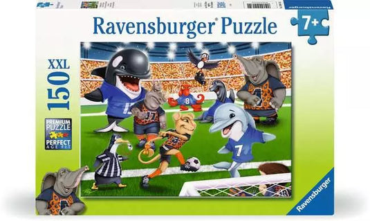 Soccer Field Flair 150 Piece Jigsaw Puzzle by Ravensburger - 1