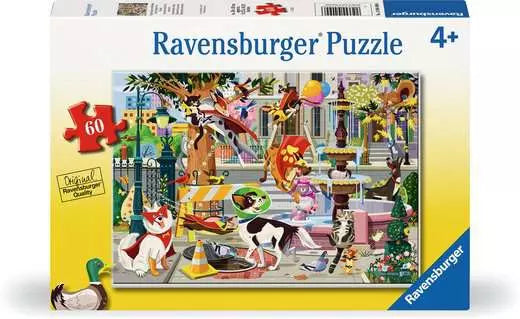 Super Dogs to the Rescue 60 Piece Jigsaw Puzzle by Ravensburger - 1