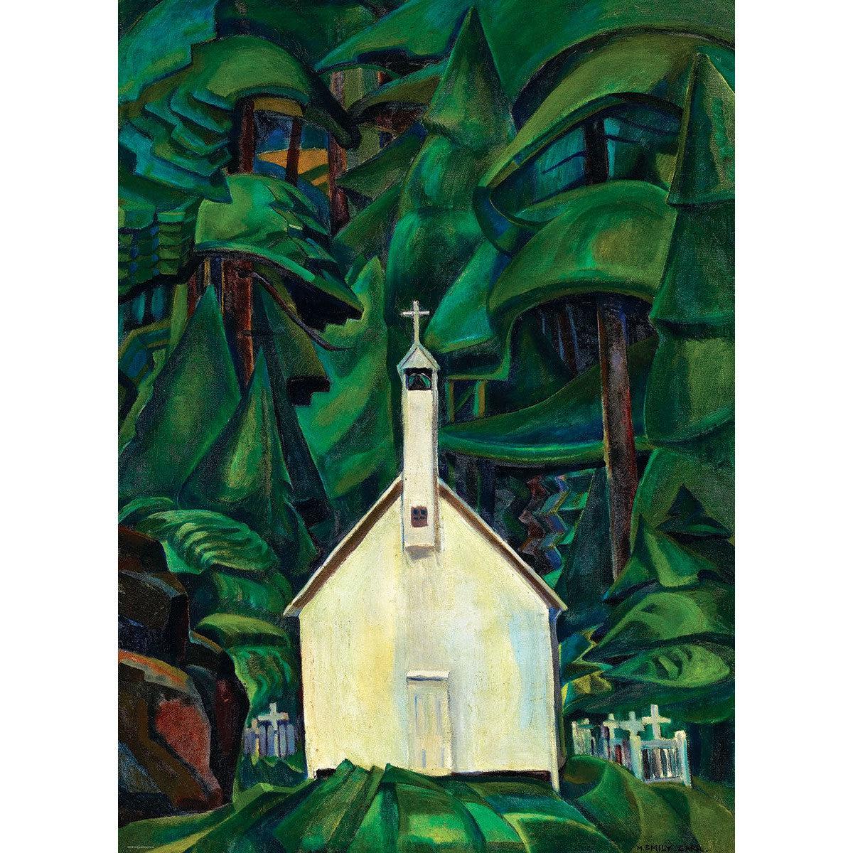 Church in Yuquot Village (Special Offer) 1000 Piece Jigsaw Puzzle by Eurographics