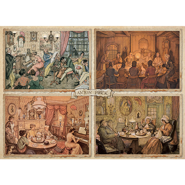 Living Room Entertainment 1000 Piece Jigsaw Puzzle by Jumbo
