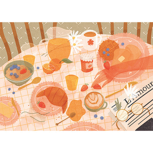 Breakfast 1500 Piece Jigsaw Puzzle by Nathan - 2