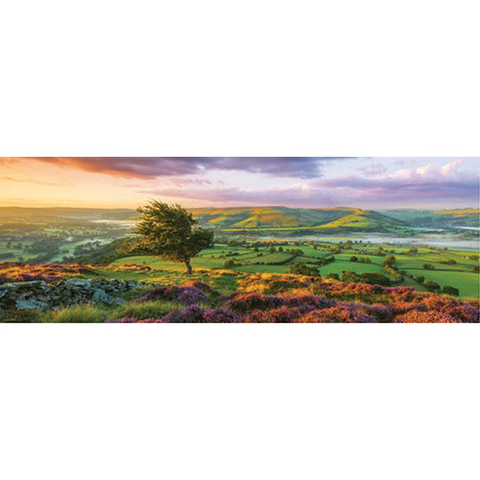 Purple Bloom 1000 Piece Jigsaw Puzzle by Heye - 2