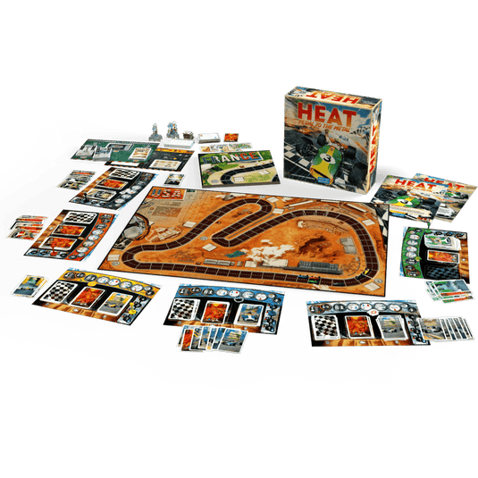 Heat: Pedal To The Metal Board Game by Days Of Wonder