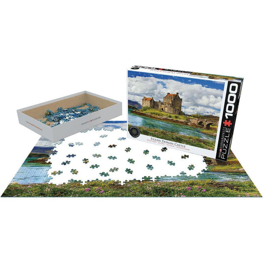 Eilean Donan Castle - Scotland 1000 Piece Jigsaw Puzzle by Eurographics - 3