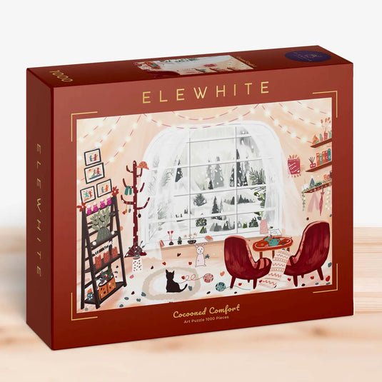 Cocooned Comfort 1000 Piece Jigsaw Puzzle by Elewhite - 1