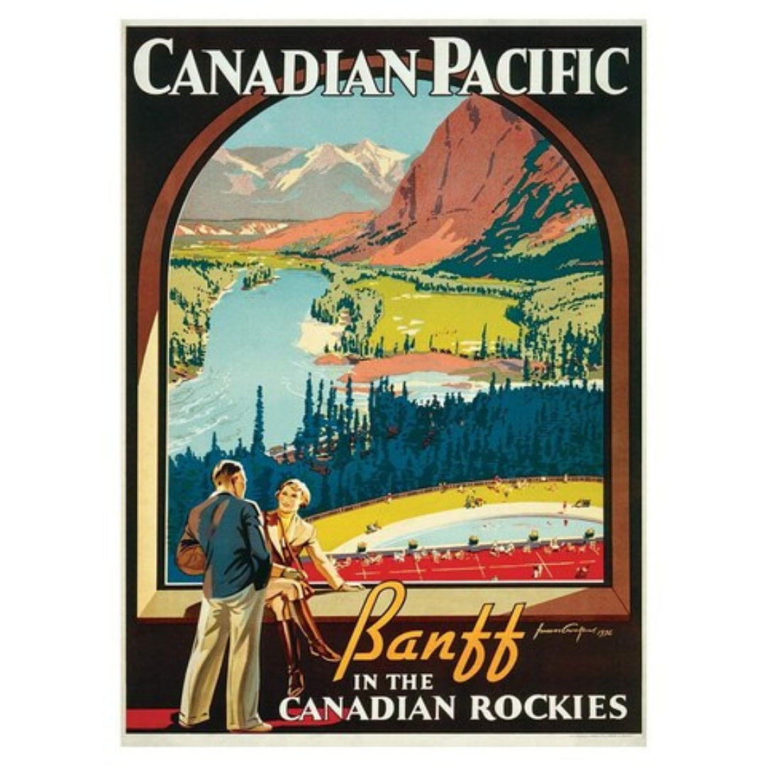 CP Banff in the Can. Rockies 1000 Piece Jigsaw Puzzle by Eurographics