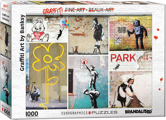 Street Art 1000 Piece Jigsaw Puzzle by Eurographics - 1