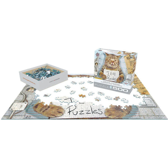 Felony Cat by Paul Normand 500 Piece Jigsaw Puzzle by Eurographics - 3