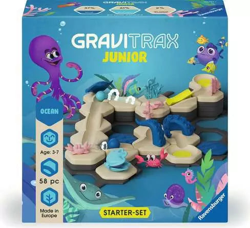 GraviTrax Junior: Ocean Starter Set S by Ravensburger - 1