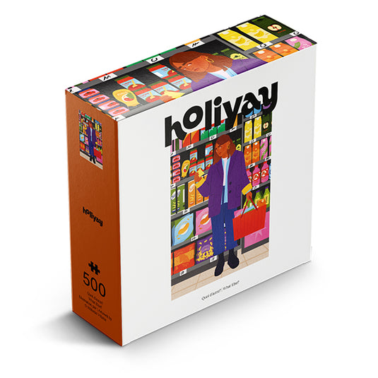 What Else? 500 Piece Jigsaw Puzzle by Holiyay - 1
