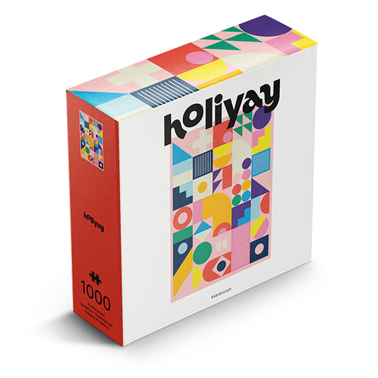 Kaleidoscope 1000 Piece Jigsaw Puzzle by Holiyay - 1