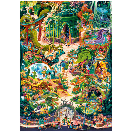Botanic Garden, Kilger, TB 2000 Piece Jigsaw Puzzle by Heye - 2