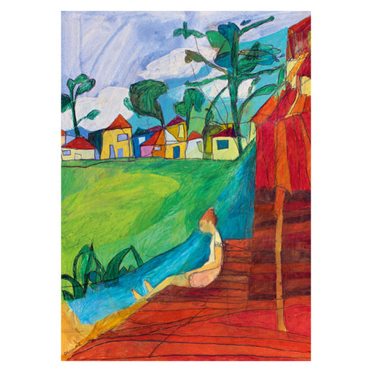 By The River, Daily Life 1000 Piece Jigsaw Puzzle by Heye - 2
