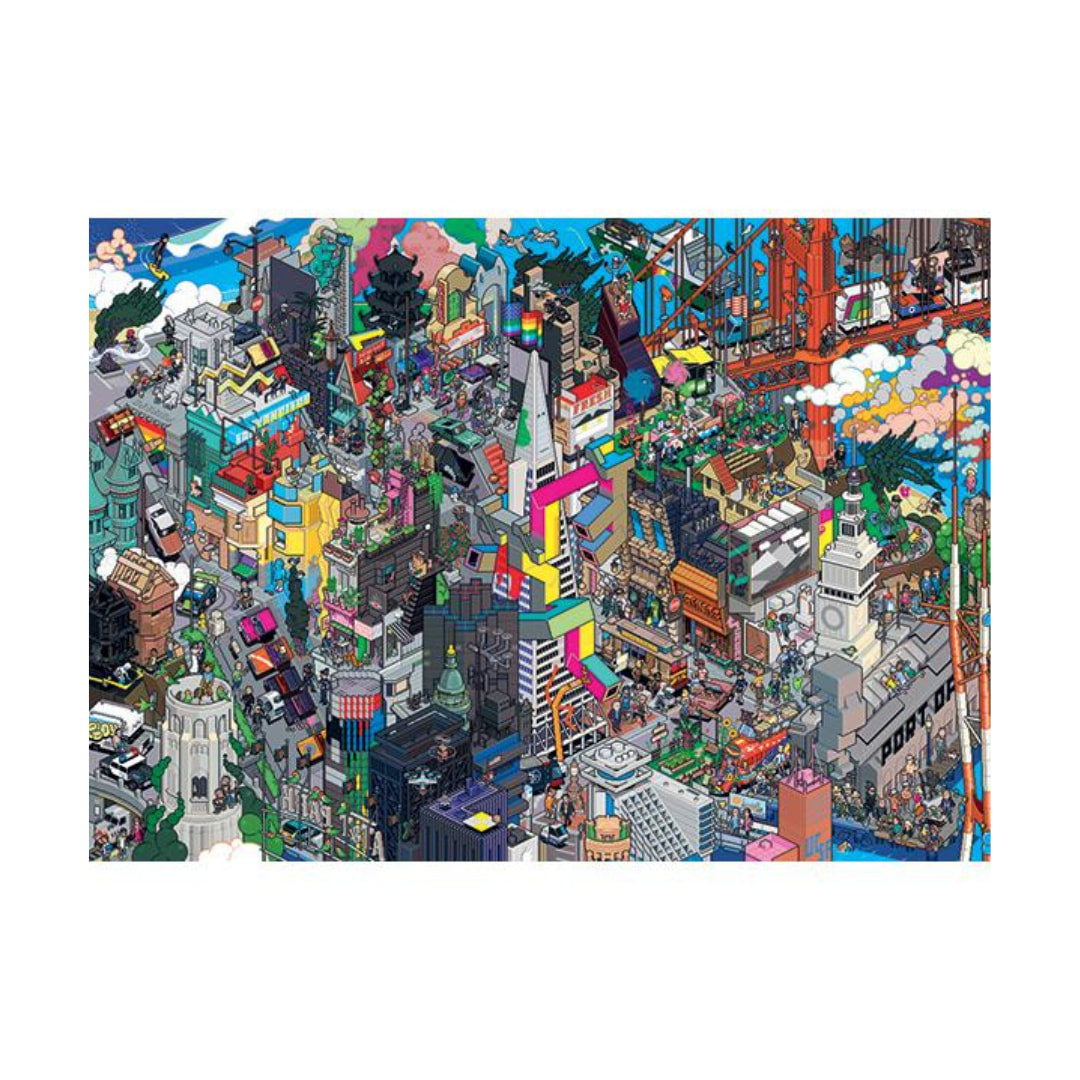 San Francisco Quest, Pixorama 1000 Piece Jigsaw Puzzle by Heye