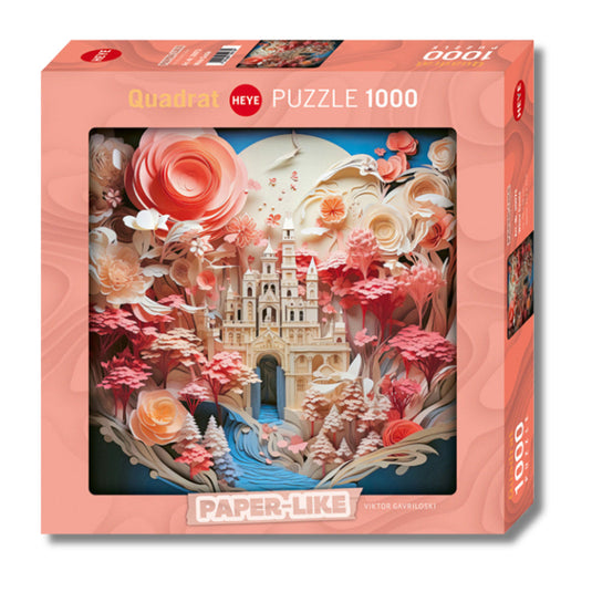 White Castle, Paper-Like, SQB 1000 Piece Jigsaw Puzzle by Heye - 1