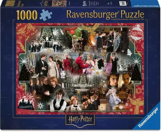 Harry Potter Christmas 1000 Piece Jigsaw Puzzle by Ravensburger