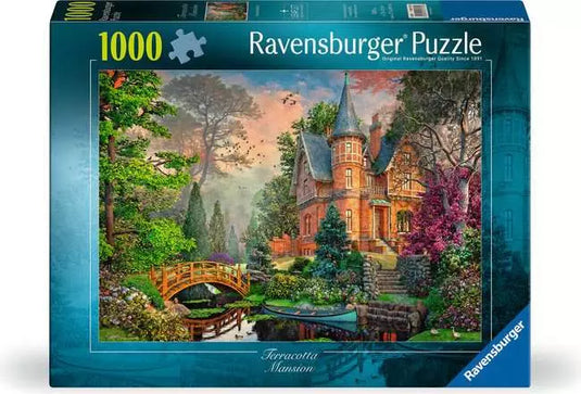 Terracotta Mansion 1000 Piece Jigsaw Puzzle by Ravensburger