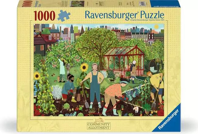 The Allotment 1000 Piece Jigsaw Puzzle by Ravensburger