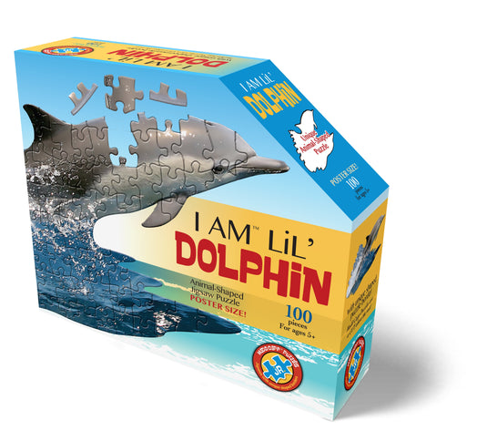 I Am Lil' Dolphin 100 Piece Puzzle by Madd Capp Box Front
