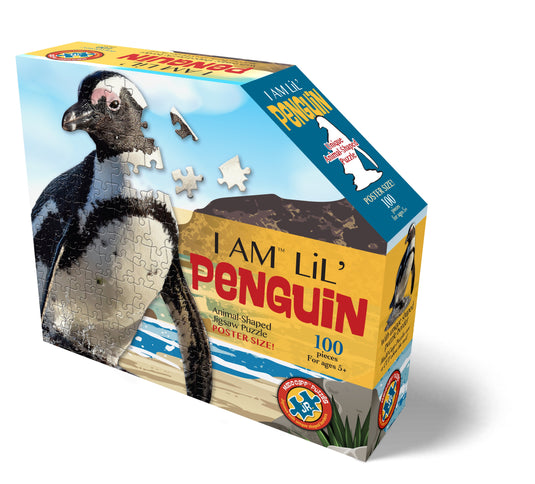 I Am Lil' Penguin 100 Piece Puzzle by Madd Capp Box Front