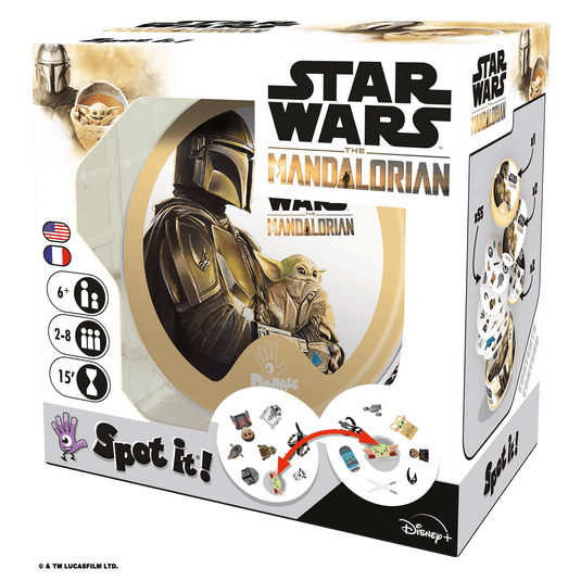 Spot It! The Mandalorian Card Game by Zygomatic