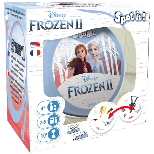 Spot It! Frozen 2 Card Game by Zygomatic