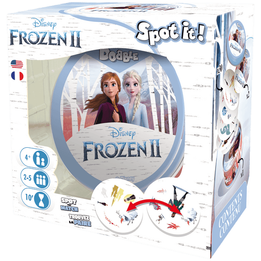 Spot It! Frozen 2 Card Game by Zygomatic