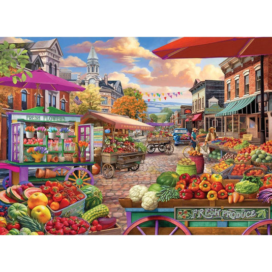 Main Street Market by Bigelow 500 Piece Jigsaw Puzzle by Eurographics - 2