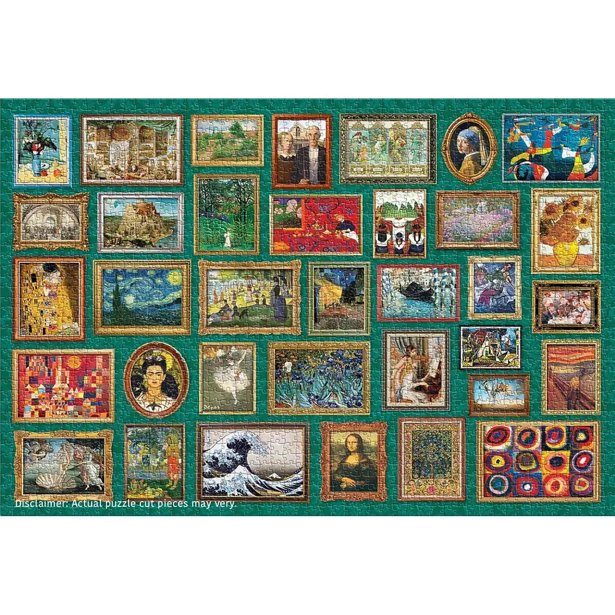Fine Art Masterpieces 2000 Piece Jigsaw Puzzle by Eurographics