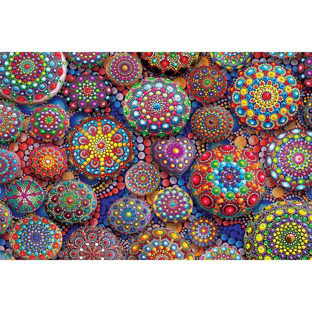 Meditative Mandala Stones 1000 Piece Jigsaw Puzzle by Eurographics