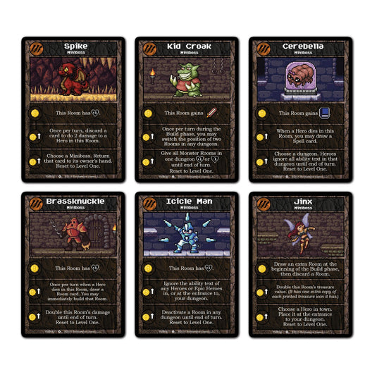Boss Monster: Rise of the Minibosses Card Game by Brotherwise Games