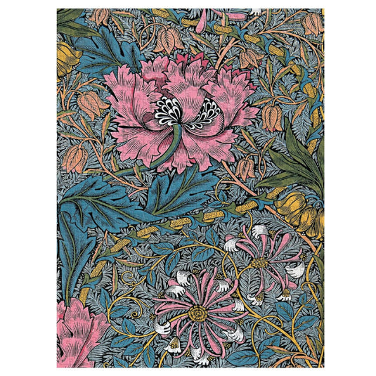 Morris Pink Honeysuckle Jigsaw Puzzle by PaperBlanks - 3