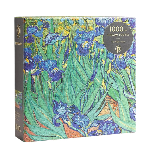 Van Gogh's Irises Jigsaw Puzzle by PaperBlanks - 1