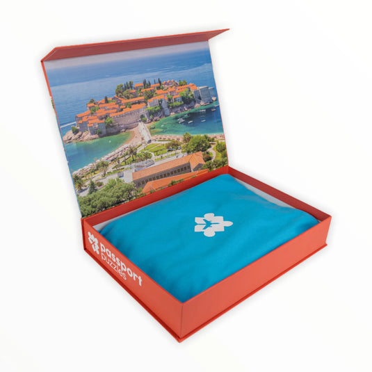 Adriatic Oasis 1000 Piece Jigsaw Puzzle by Passport Puzzles